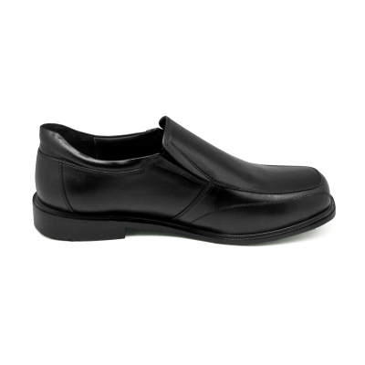 Men Loafers MS-06 Black Nappa